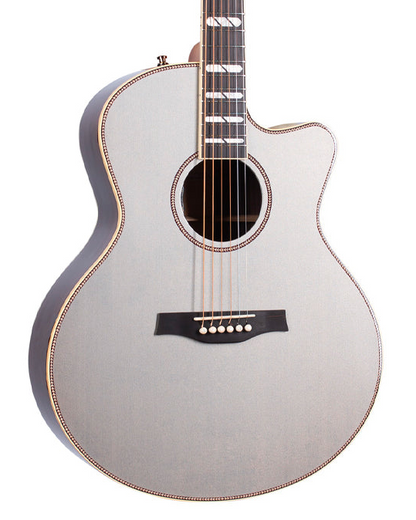 Godin Connaisseur Mini Jumbo Electro-Acoustic Guitar ~ Satina Grey