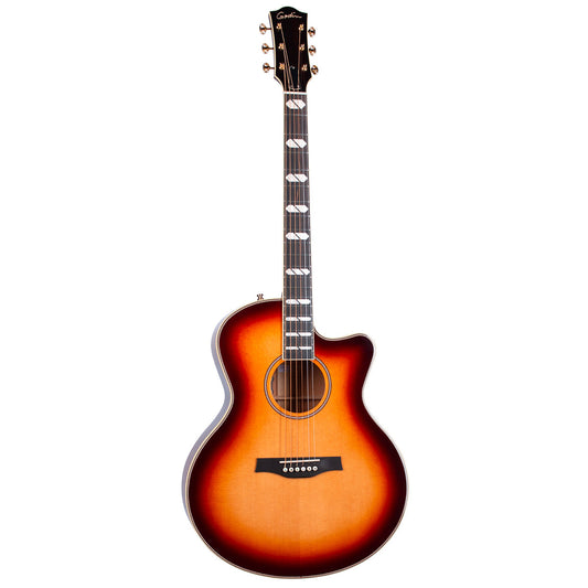 Godin Connaisseur Mahogany Mini Jumbo Electro-Acoustic Guitar ~ Sunsetburst