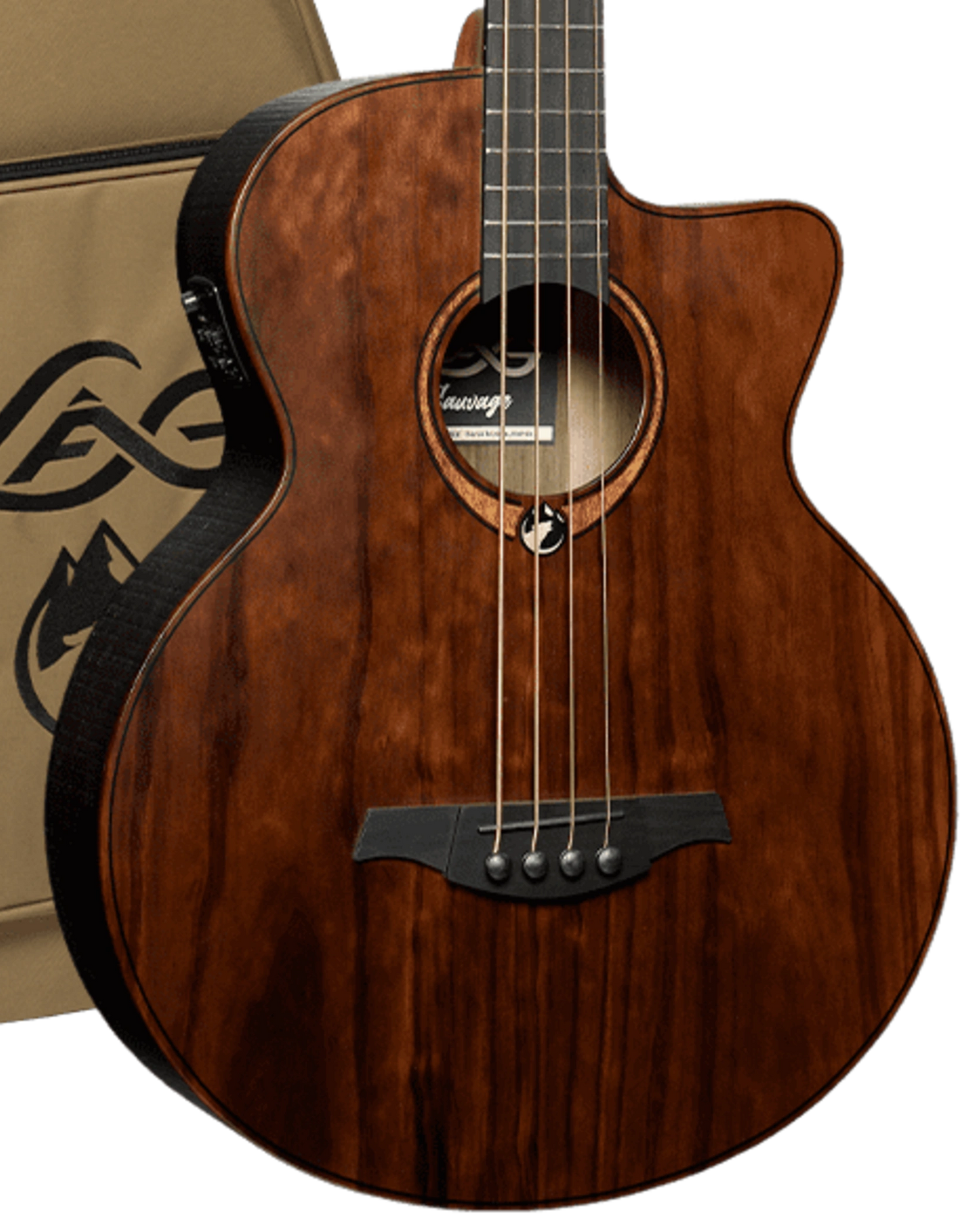 LAG Sauvage Bass Cutaway Electro