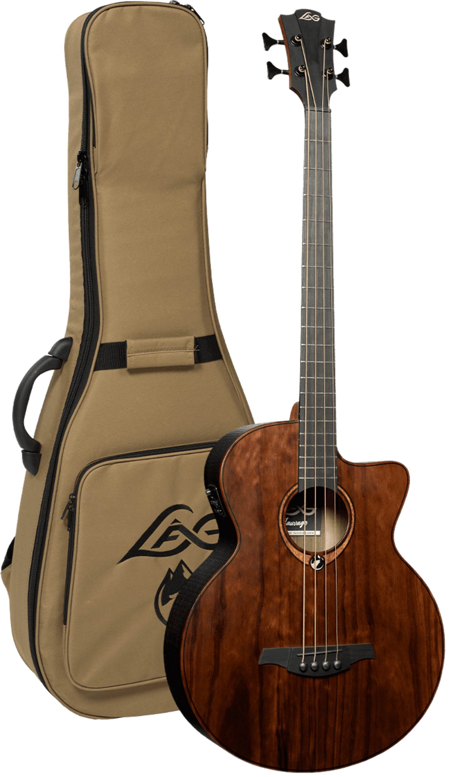 LAG Sauvage Bass Cutaway Electro
