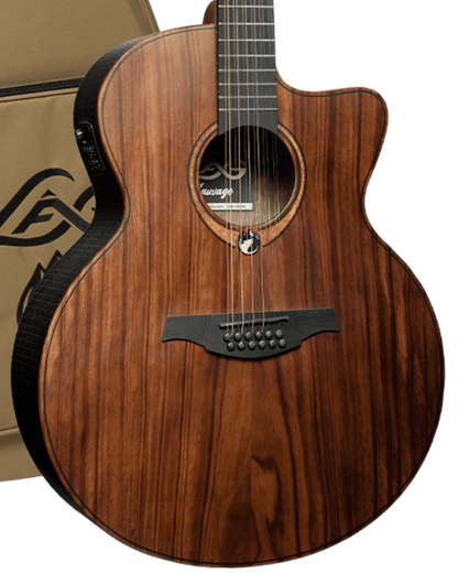 LAG Sauvage Jumbo 12-String Cutaway Electro