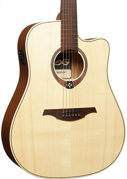 LAG T70DCE-NAT Tramontane Dreadnought Cutaway Electro