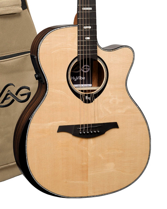 LAG HyVibe 50 H2 Auditorium Cutaway Electro