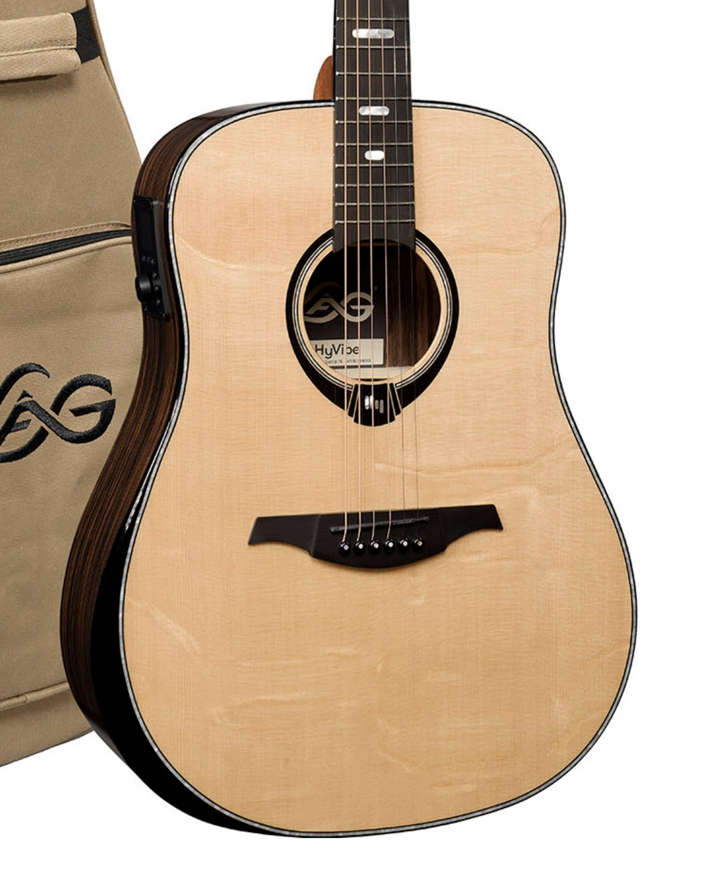 LAG HyVibe 50 H2 Dreadnought Electro