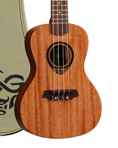 LAG Concert Ukulele w/ Case - Natural