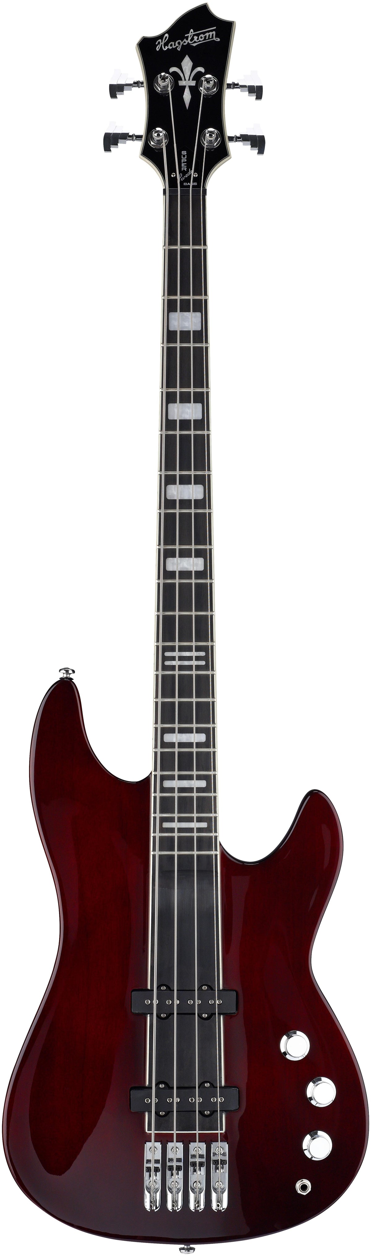 Hagstrom Super Swede Bass - Natural Mahogany