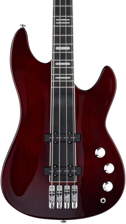 Hagstrom Super Swede Bass - Natural Mahogany