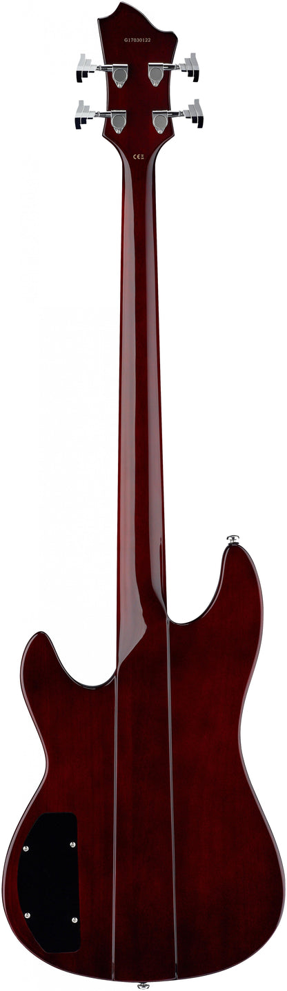 Hagstrom Super Swede Bass - Natural Mahogany