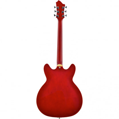 Hagstrom Viking Left-Handed - Wild Cherry Transparent