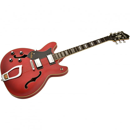 Hagstrom Viking Left-Handed - Wild Cherry Transparent