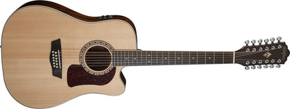 Washburn D10SCE-12 Heritage 12-String Dreadnought Cutaway