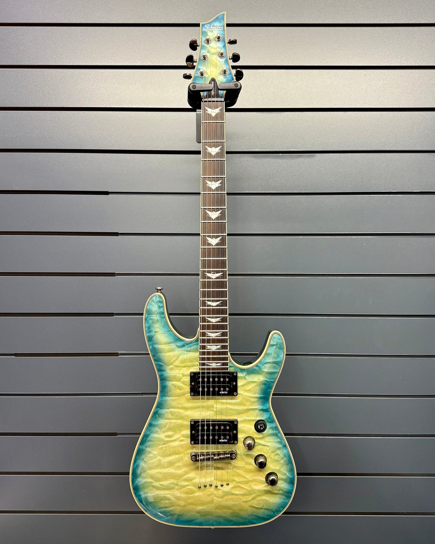 Schecter Omen Extreme-6 - Ocean Blue Burst (#IW18050307)