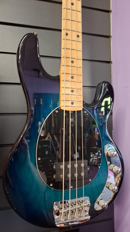 Musicman Stingray USA (1998) 3-Band - Trans Blue Burst