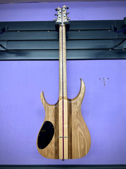 Ginger Beard Customs - GB6T - Curly Maple, Purpleheart, Ash, Ovangkol