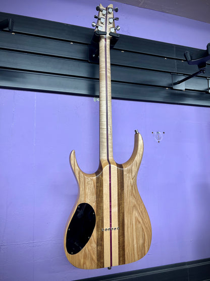 Ginger Beard Customs - GB6T - Curly Maple, Purpleheart, Ash, Ovangkol