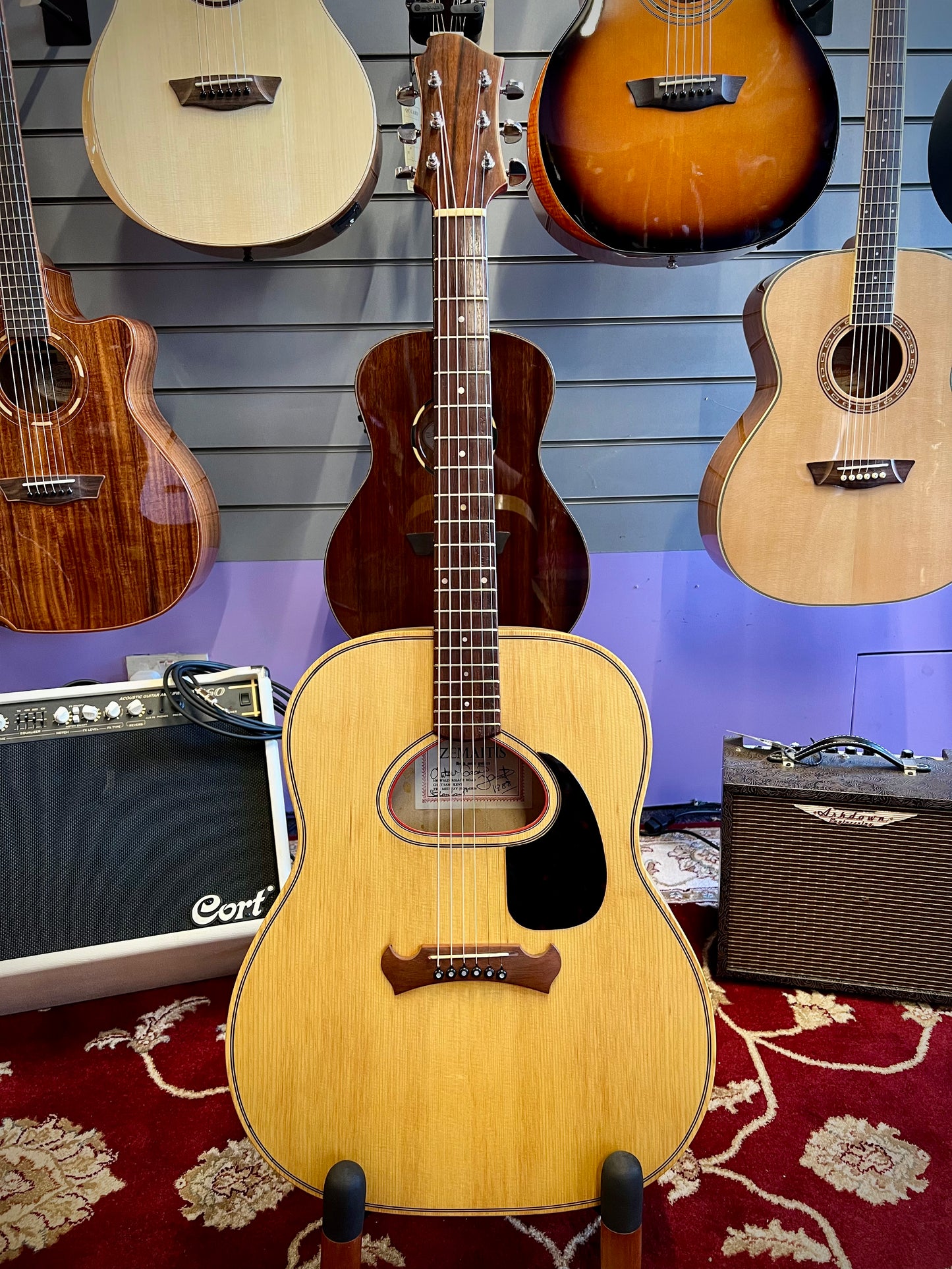 Zemaitis Standard  Dreadnought (maccaferri) 1988