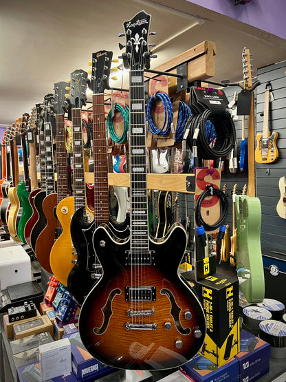 Hagstrom Viking Deluxe Baritone - Tobacco Burst