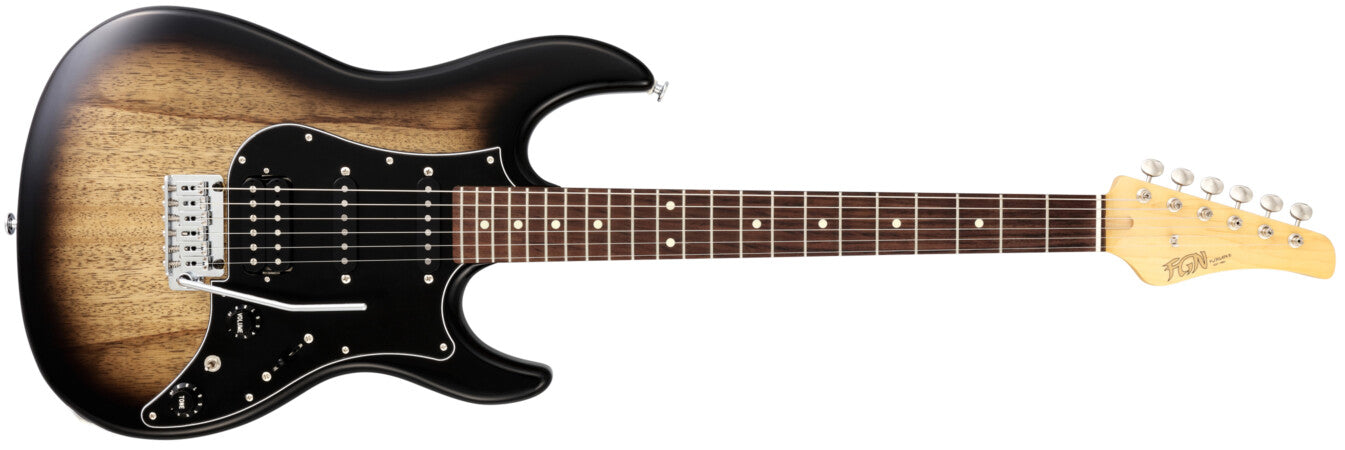 FGN J-Standard Odyssey Rosewood - Dark Mocha Burst