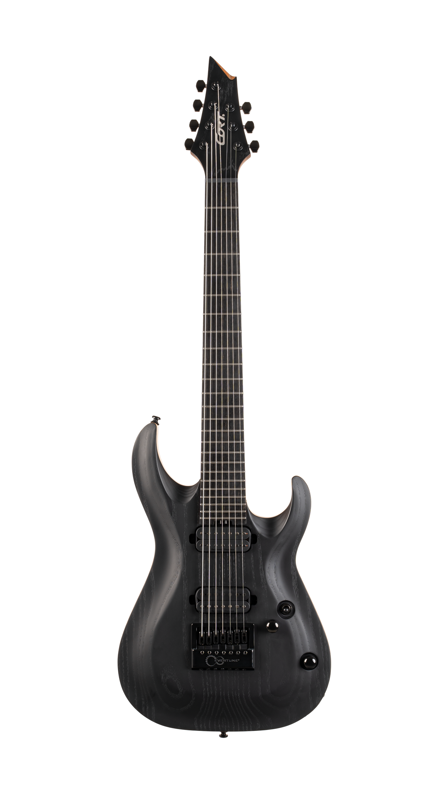 Cort KX707 Evertune - Open Pore Black