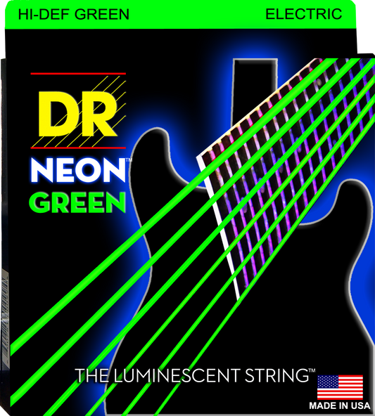 DR Neon Strings - Electric - 10-46 - Green