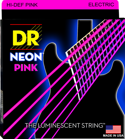 DR Neon Strings - Electric - 10-46 - Pink