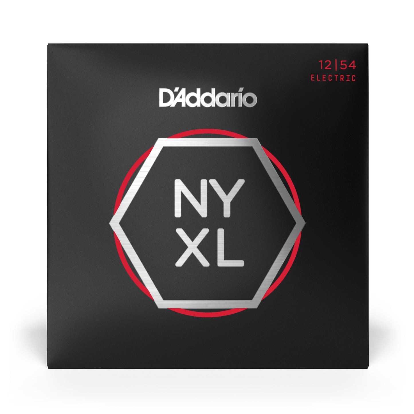 D'Addario NYXL1254 Nickel Wound Electric Guitar Strings, Heavy, 12-54