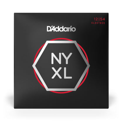 D'Addario NYXL1254 Nickel Wound Electric Guitar Strings, Heavy, 12-54