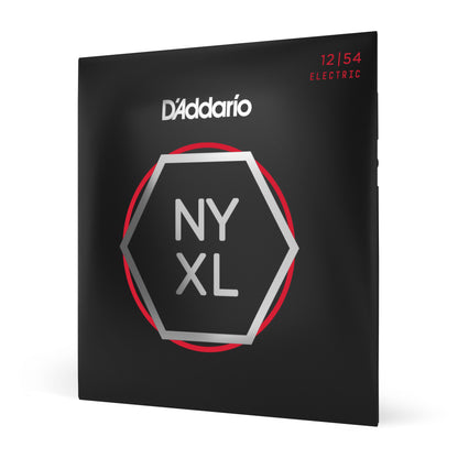 D'Addario NYXL1254 Nickel Wound Electric Guitar Strings, Heavy, 12-54