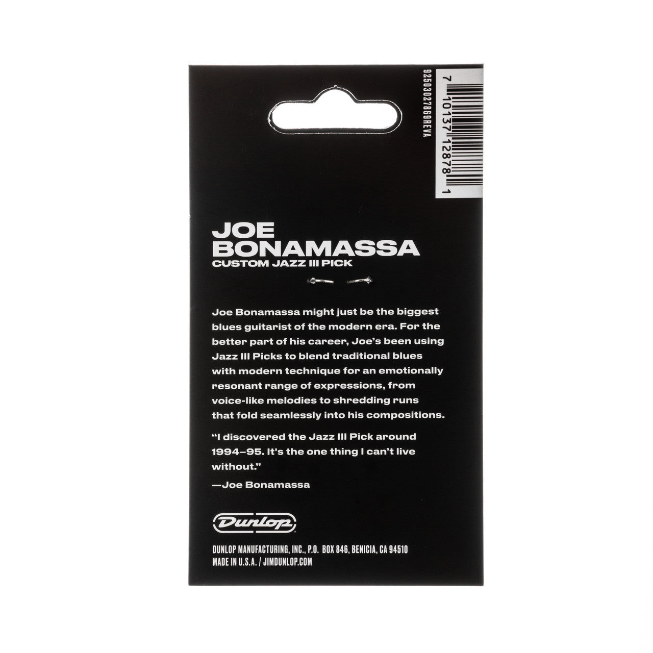 Dunlop Joe Bonamassa Pick Variety Pack - 6-Pack