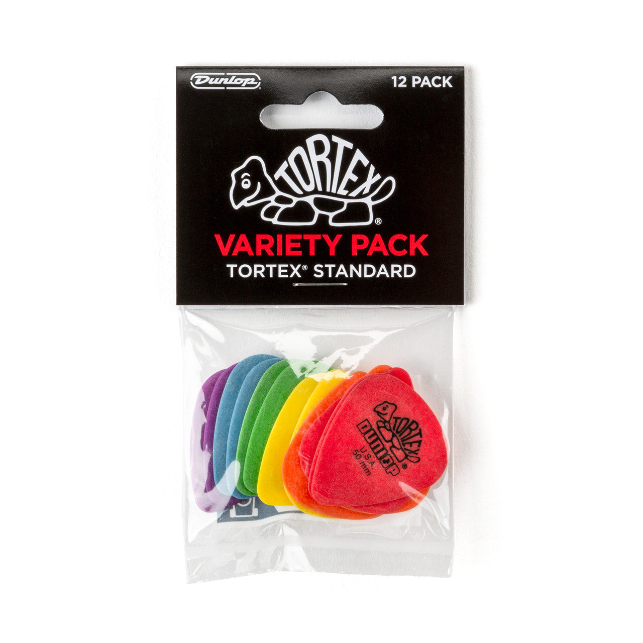 Dunlop Tortex Standard Pick Variety Pack - 12-Pack