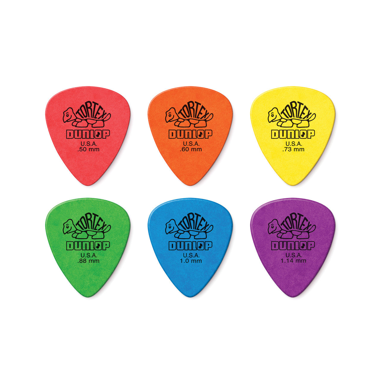 Dunlop Tortex Standard Pick Variety Pack - 12-Pack