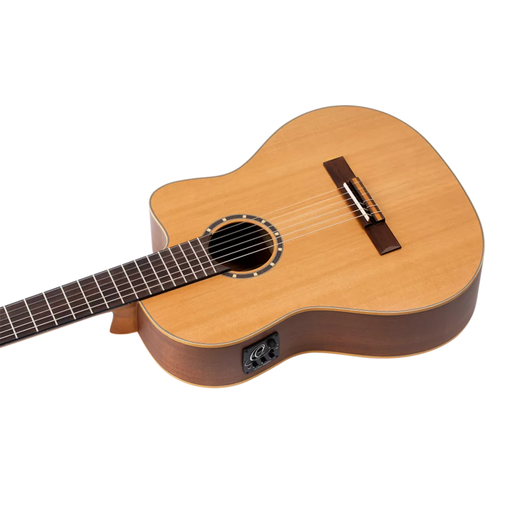 Ortega Family Pro Series Full Size Cutaway Electro - Natural