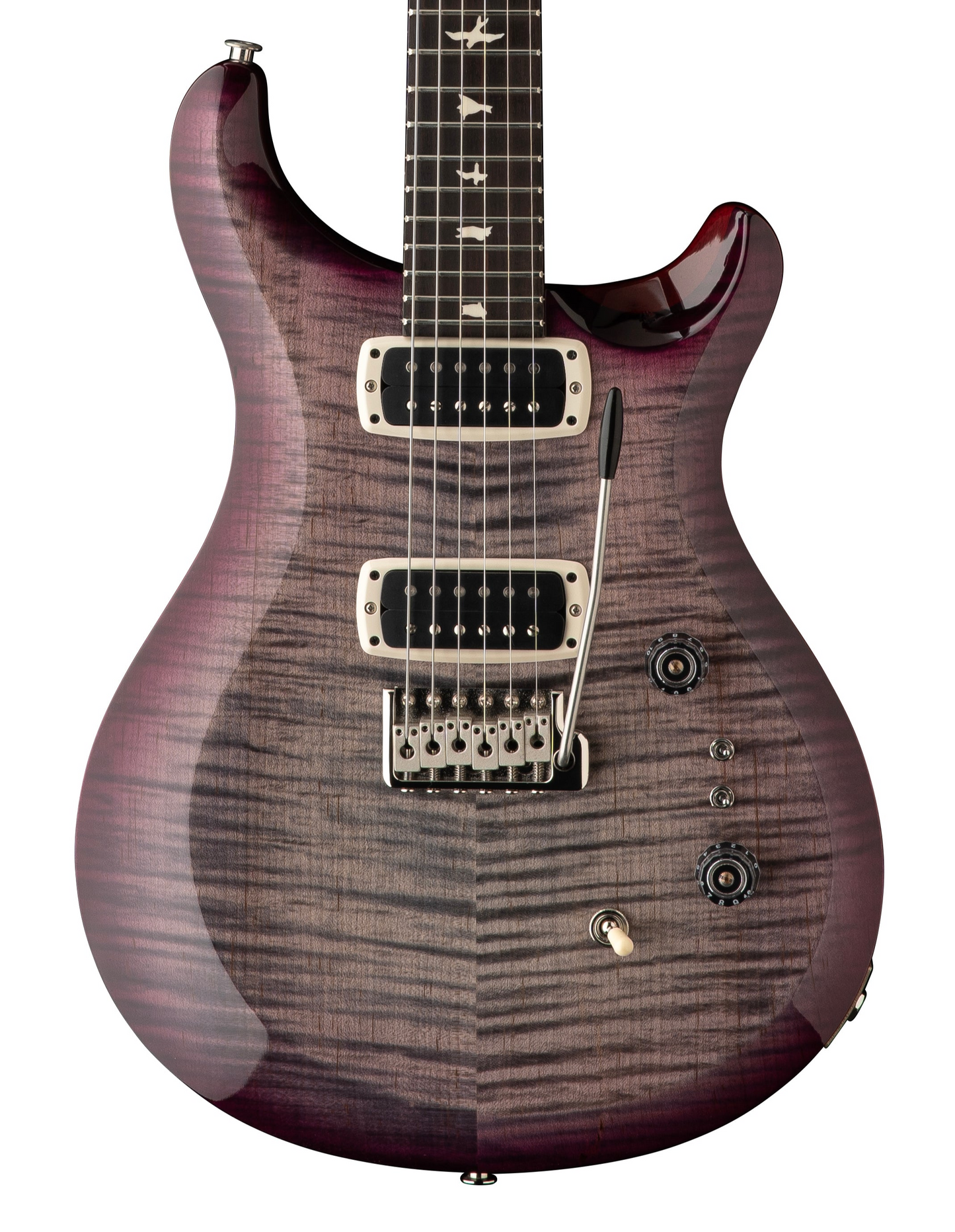 PRS S2 Custom 24-08 - Faded Gray Black Purple Burst