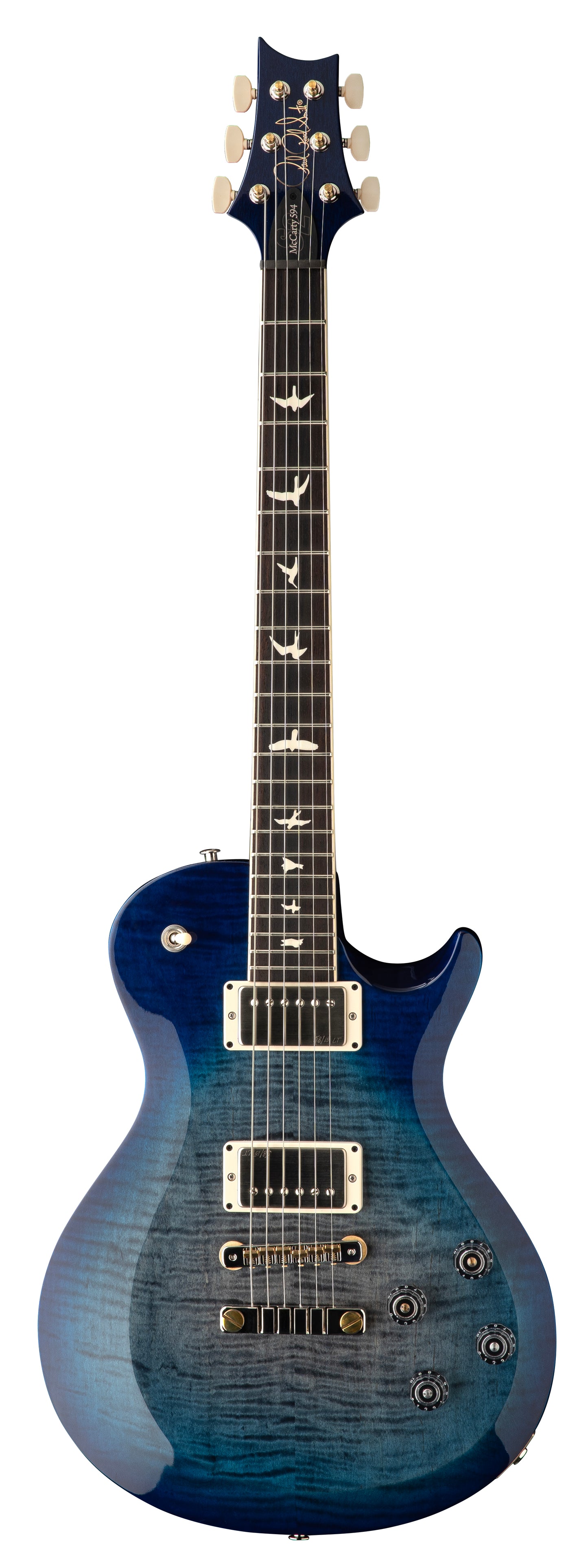 PRS S2 McCarty 594 Singlecut - Faded Gray Black Blue Burst