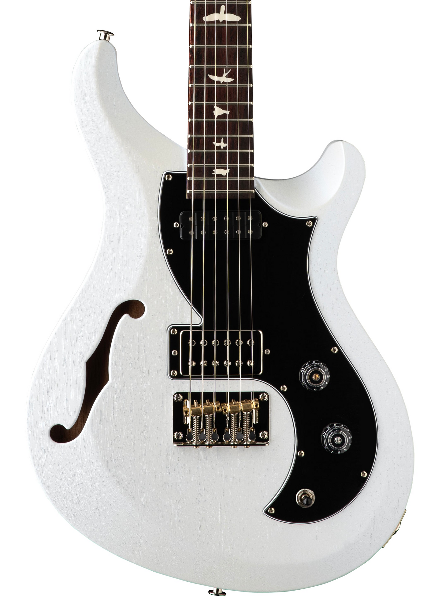 PRS S2 Vela Semi-Hollow Satin - Pearl White