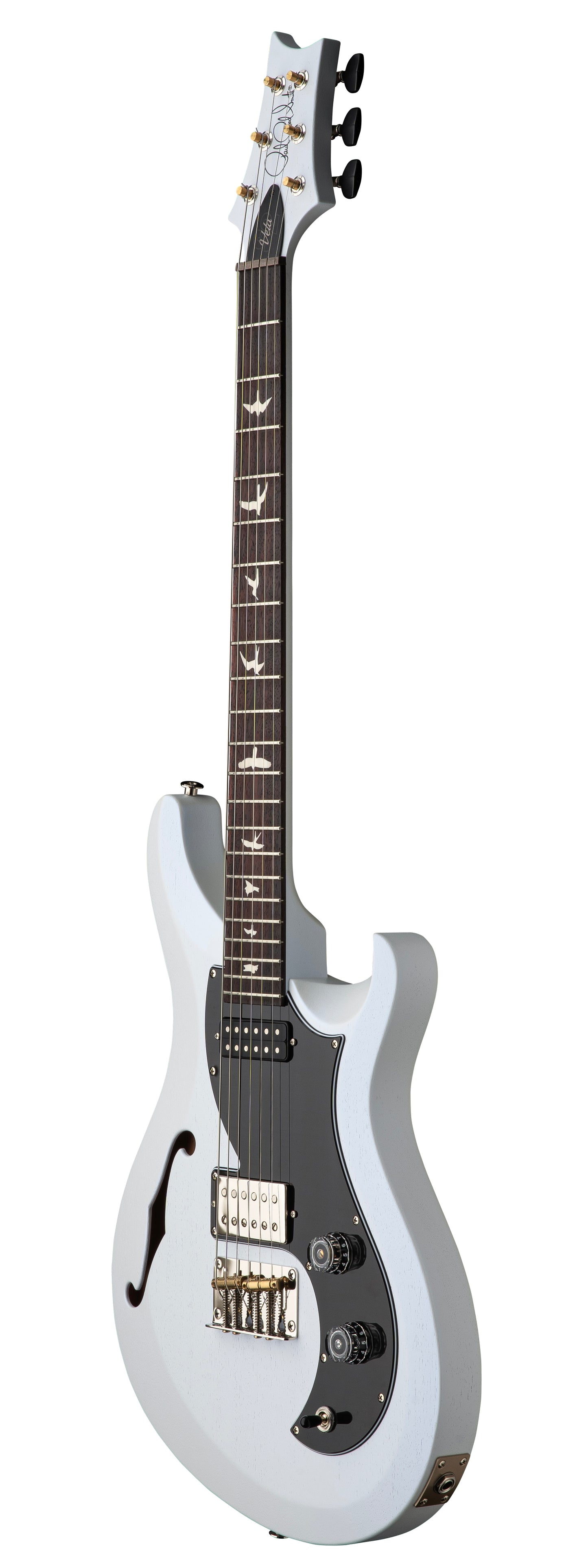 PRS S2 Vela Semi-Hollow Satin - Pearl White