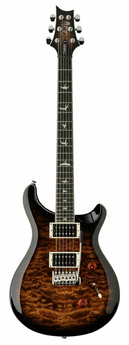 PRS SE Custom 24 Quilt - Black Gold Burst