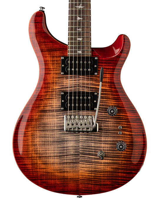 PRS SE Custom 24-08 - Charcoal Cherry Burst