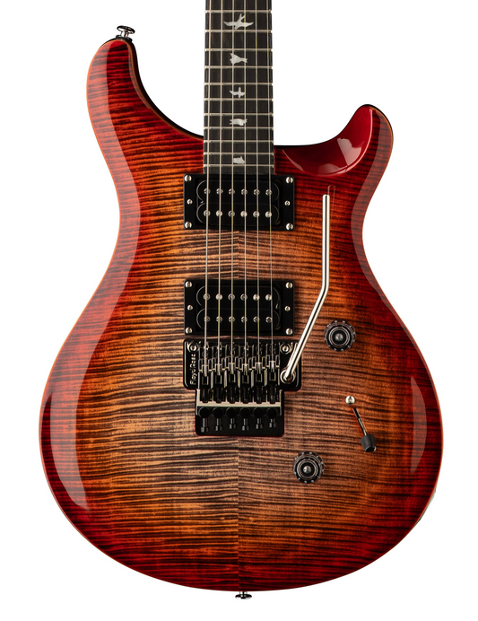 PRS SE Custom 24 "Floyd" - Charcoal Cherry Burst