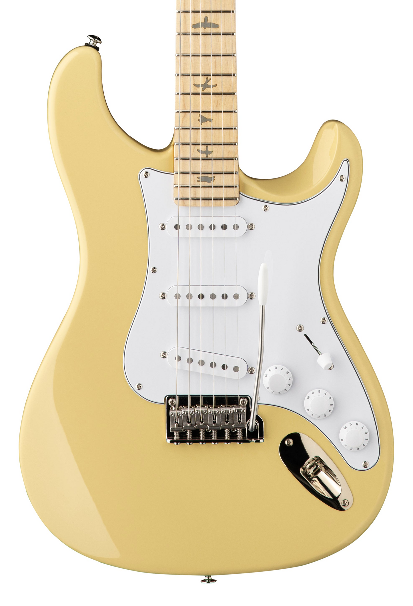 PRS SE Silver Sky Maple - Moon White