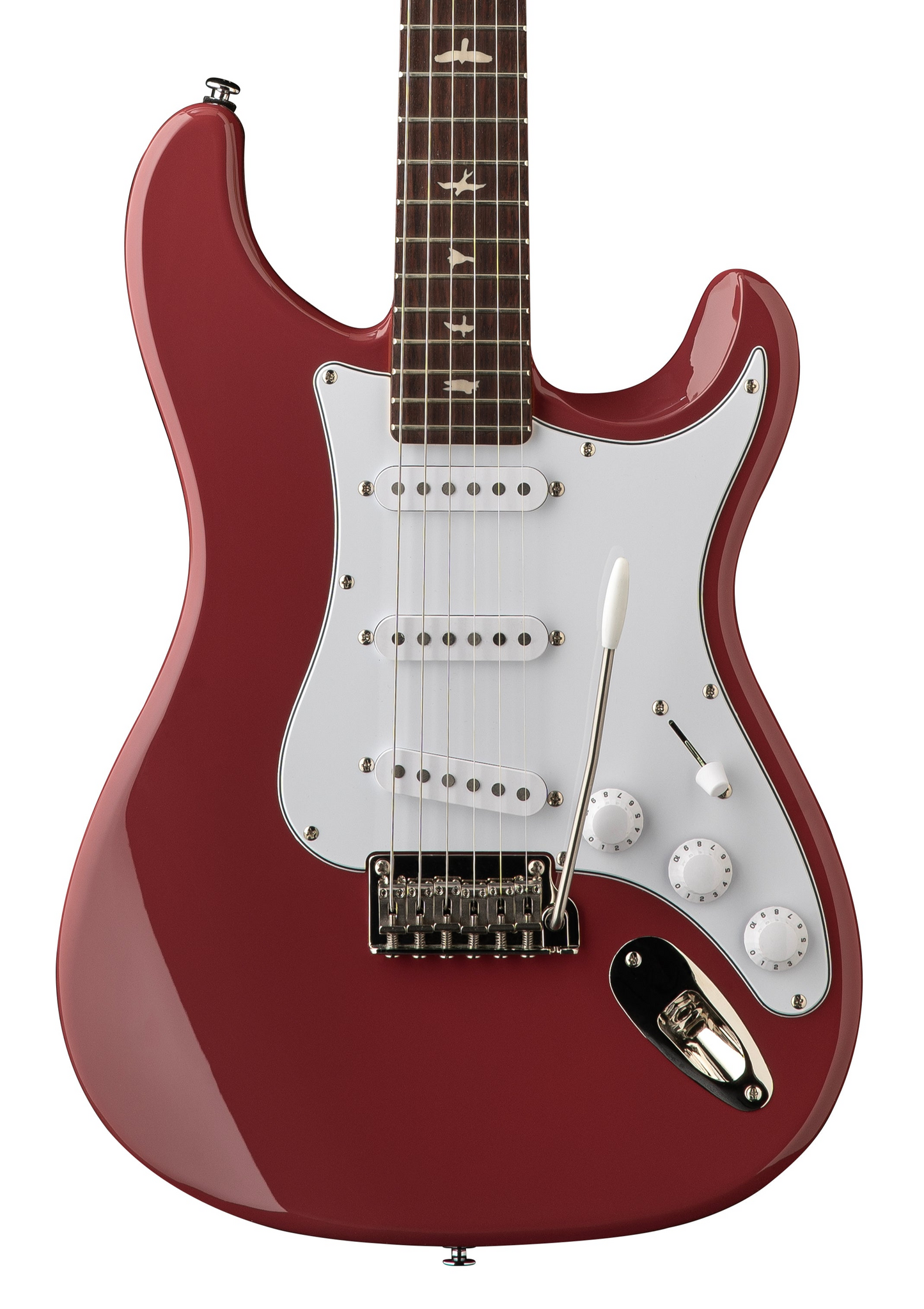 PRS SE Silver Sky Rosewood - Derby Red