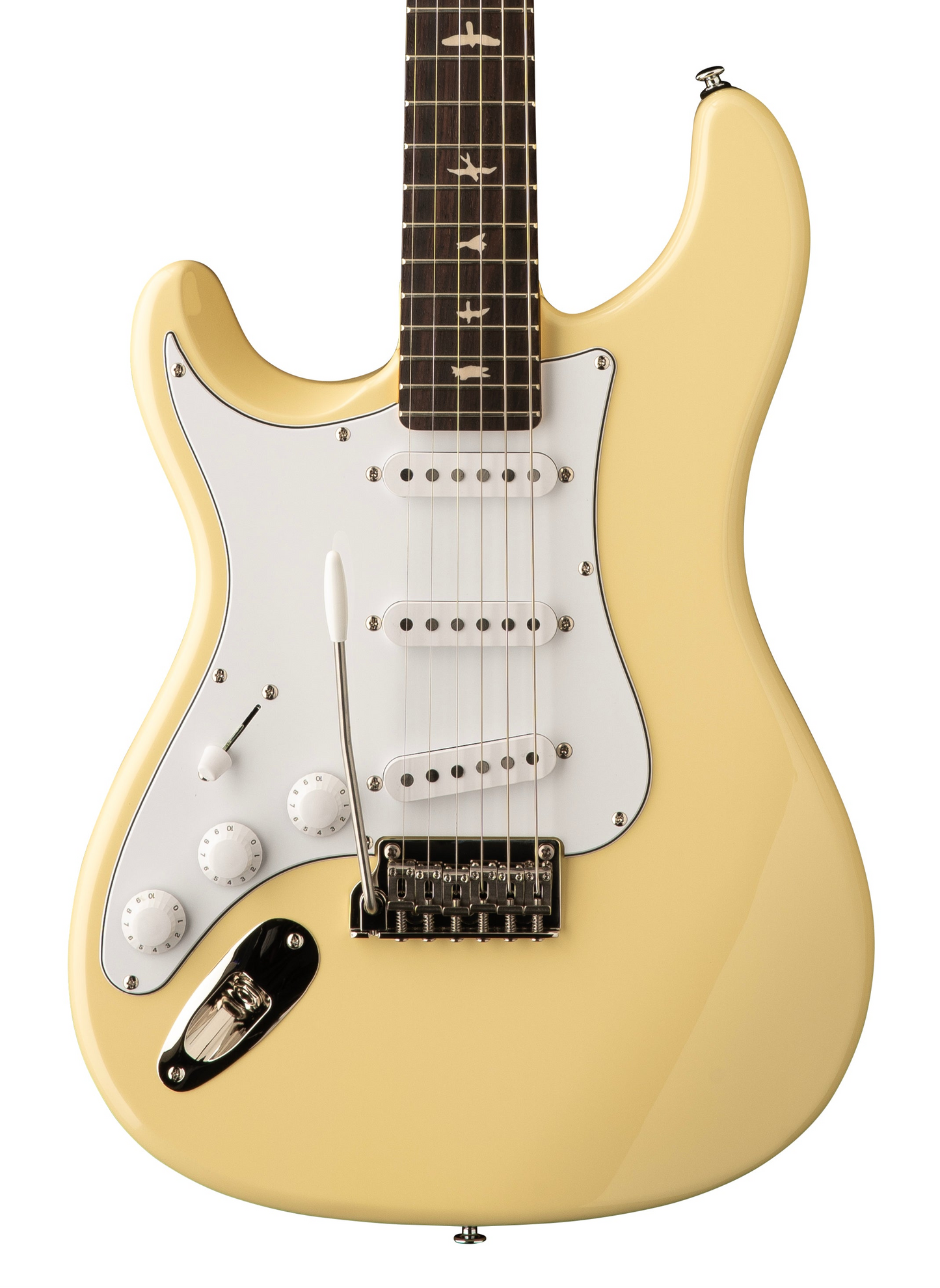 PRS SE Silver Sky Rosewood Left-Handed - Moon White