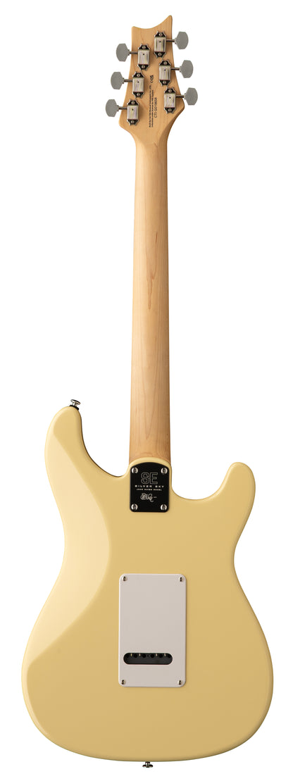 PRS SE Silver Sky Rosewood Left-Handed - Moon White