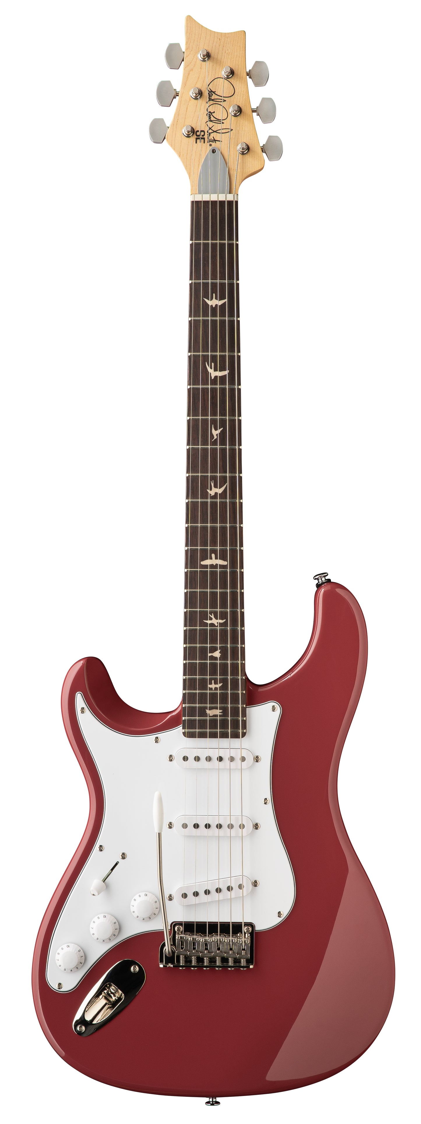 PRS SE Silver Sky Rosewood Left-Handed - Derby Red