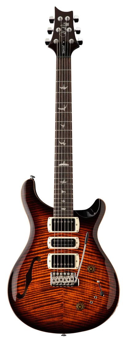 PRS SE Special Semi-Hollow - Orange Tiger Smokeburst