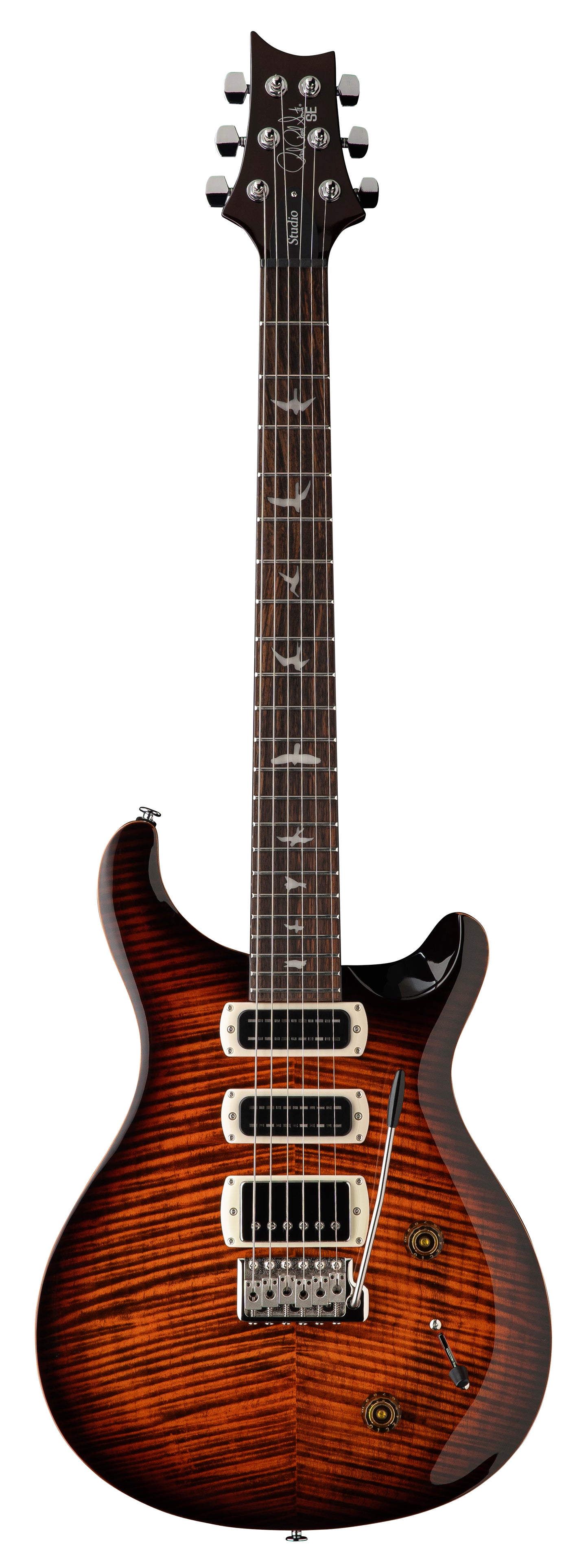 PRS SE Studio - Orange Tiger Smokeburst