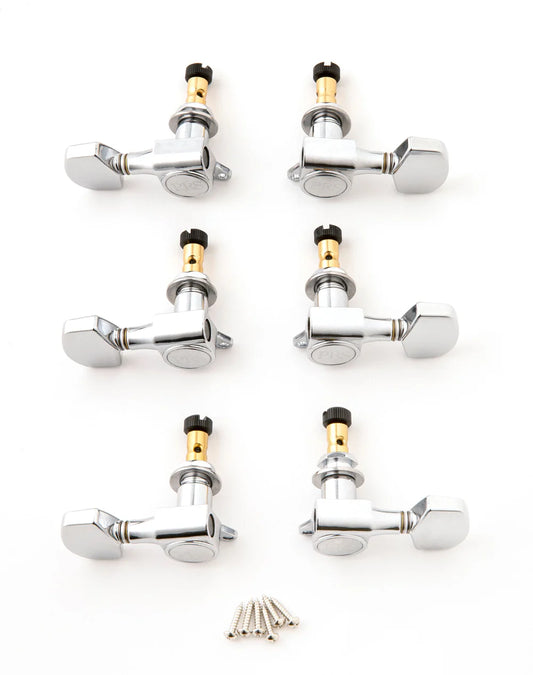 PRS SE Locking Tuners - 3-a-side - Chrome