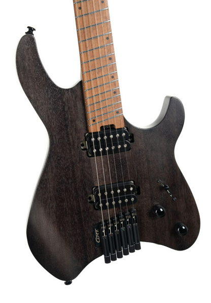 Cort Space G6MS - Semi-Gloss Trans Black