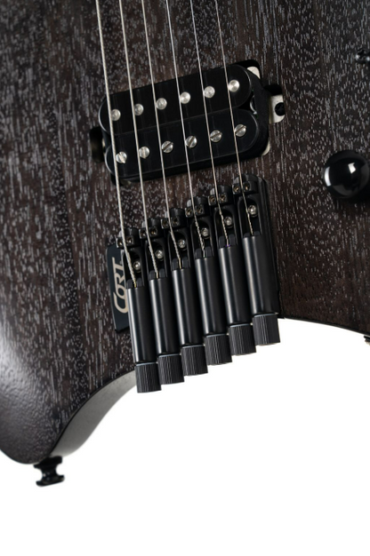 Cort Space G6MS - Semi-Gloss Trans Black