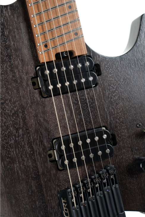Cort Space G6MS - Semi-Gloss Trans Black